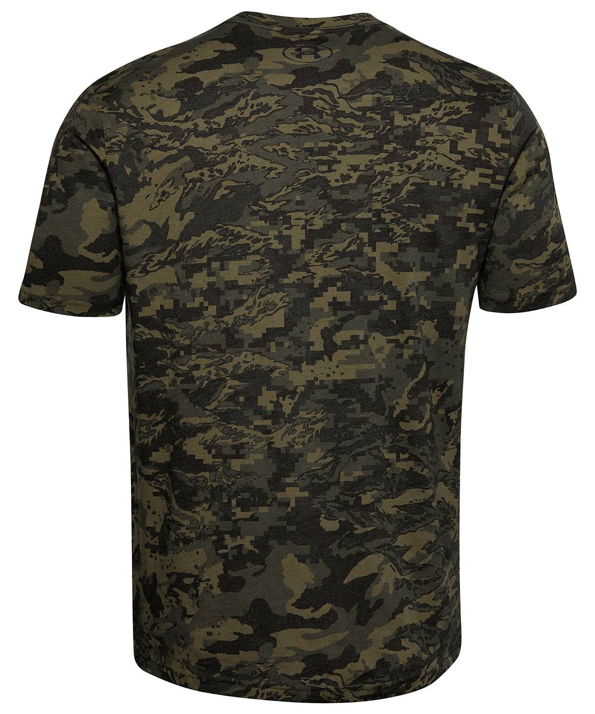Polera Manga Corta All-Over Logo para Hombre Under Armour