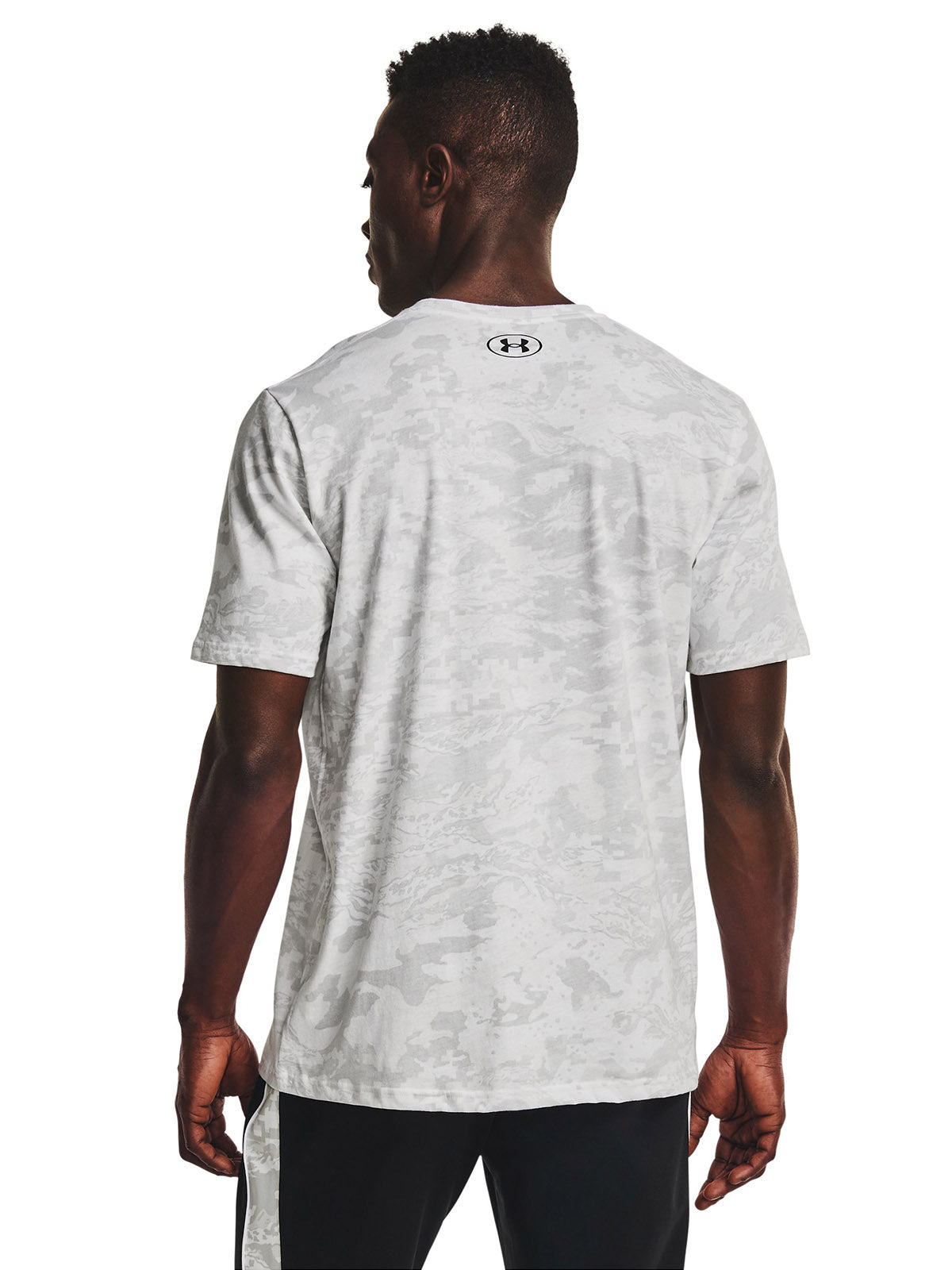 Polera Manga Corta All-Over Logo para Hombre Under Armour
