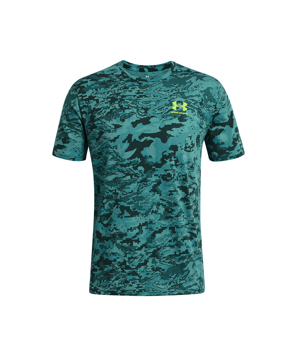 Polera Manga Corta All-Over Logo para Hombre Under Armour
