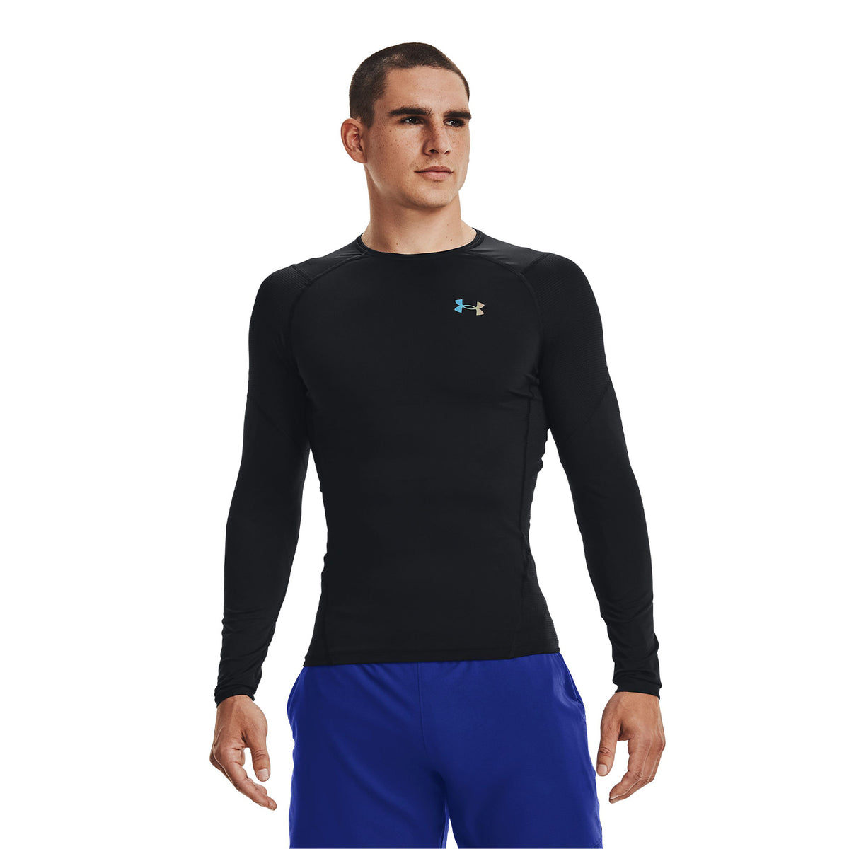 Polera manga larga UA RUSH™ HeatGear® 2.0 Compression para hombre