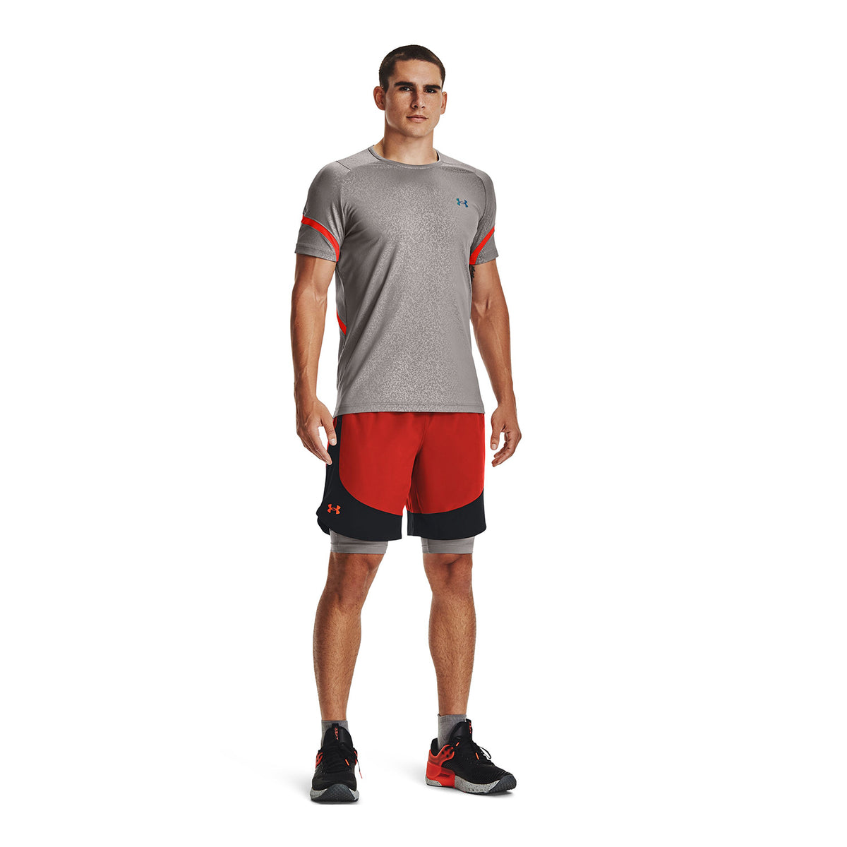 Shorts Largos UA RUSH™ HeatGear® 2.0 para Hombre