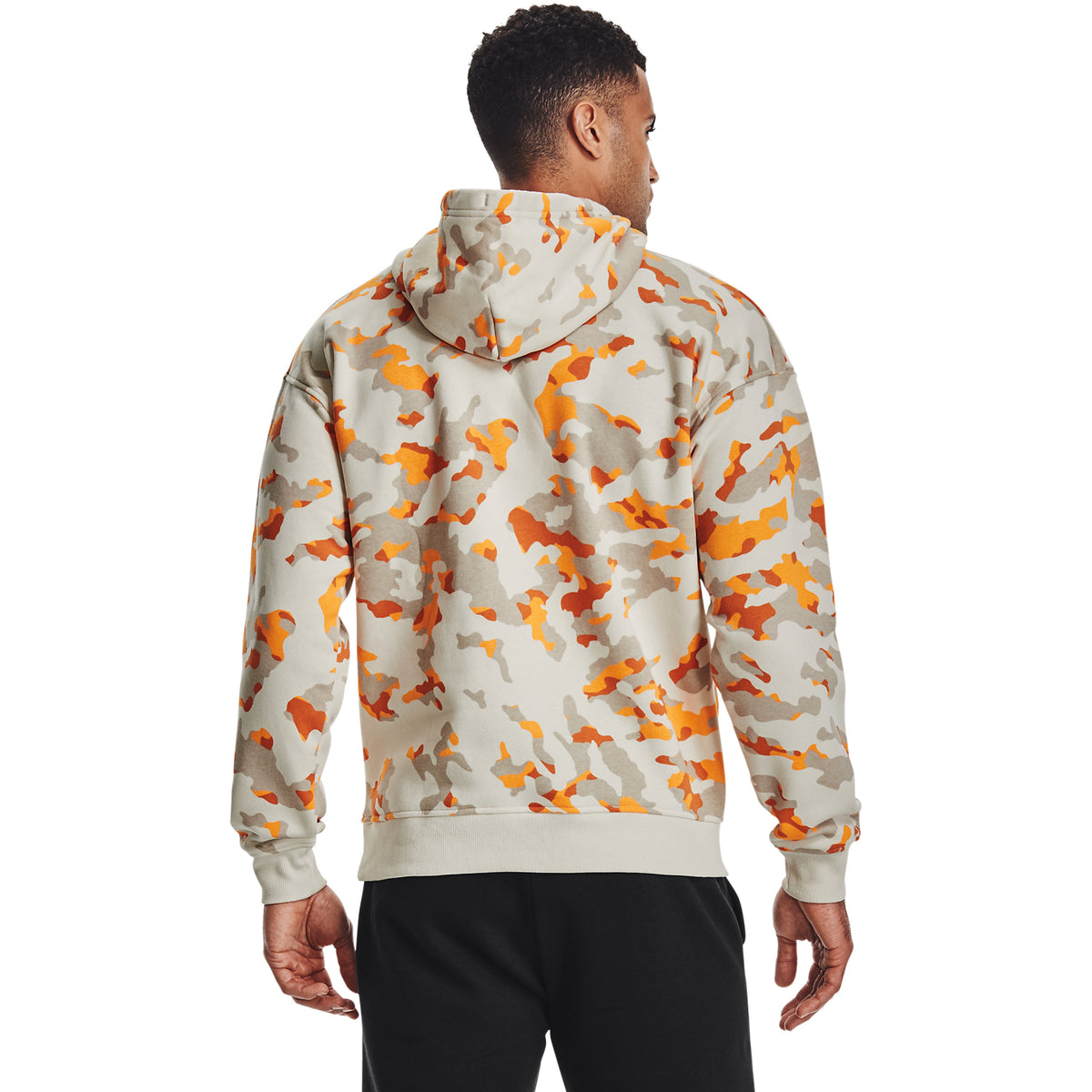 Sudadera con capucha UA Rival Fleece Camo para hombre