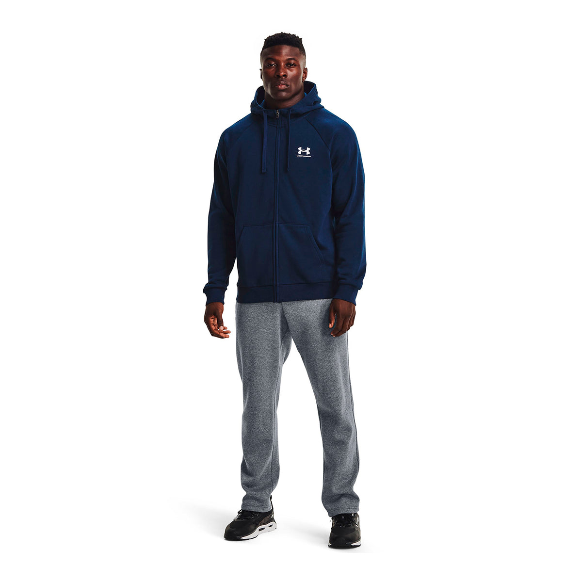 Polerón UA Rival Fleece Full ZIP para hombre