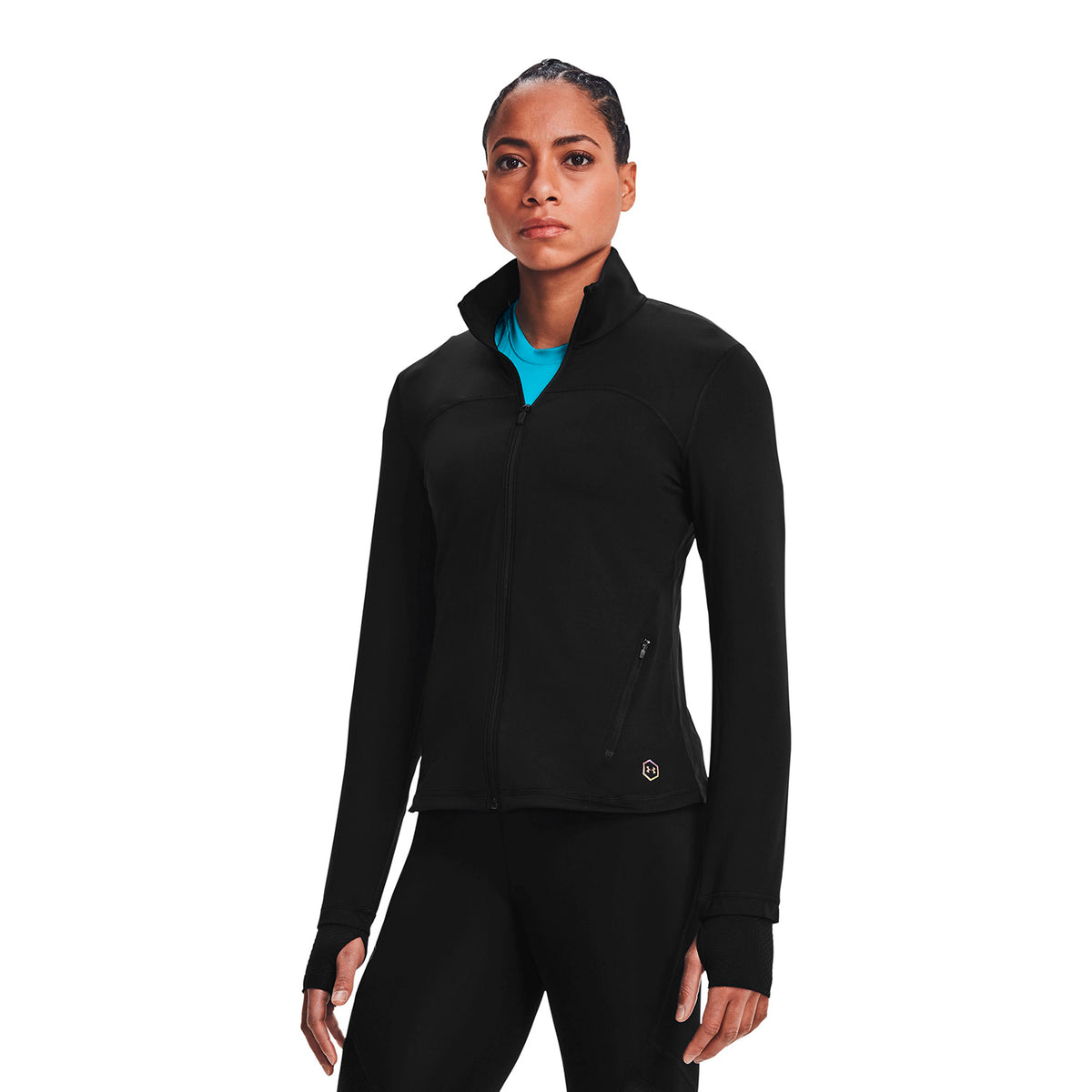 Polerón UA RUSH™ Full ZIP para mujer