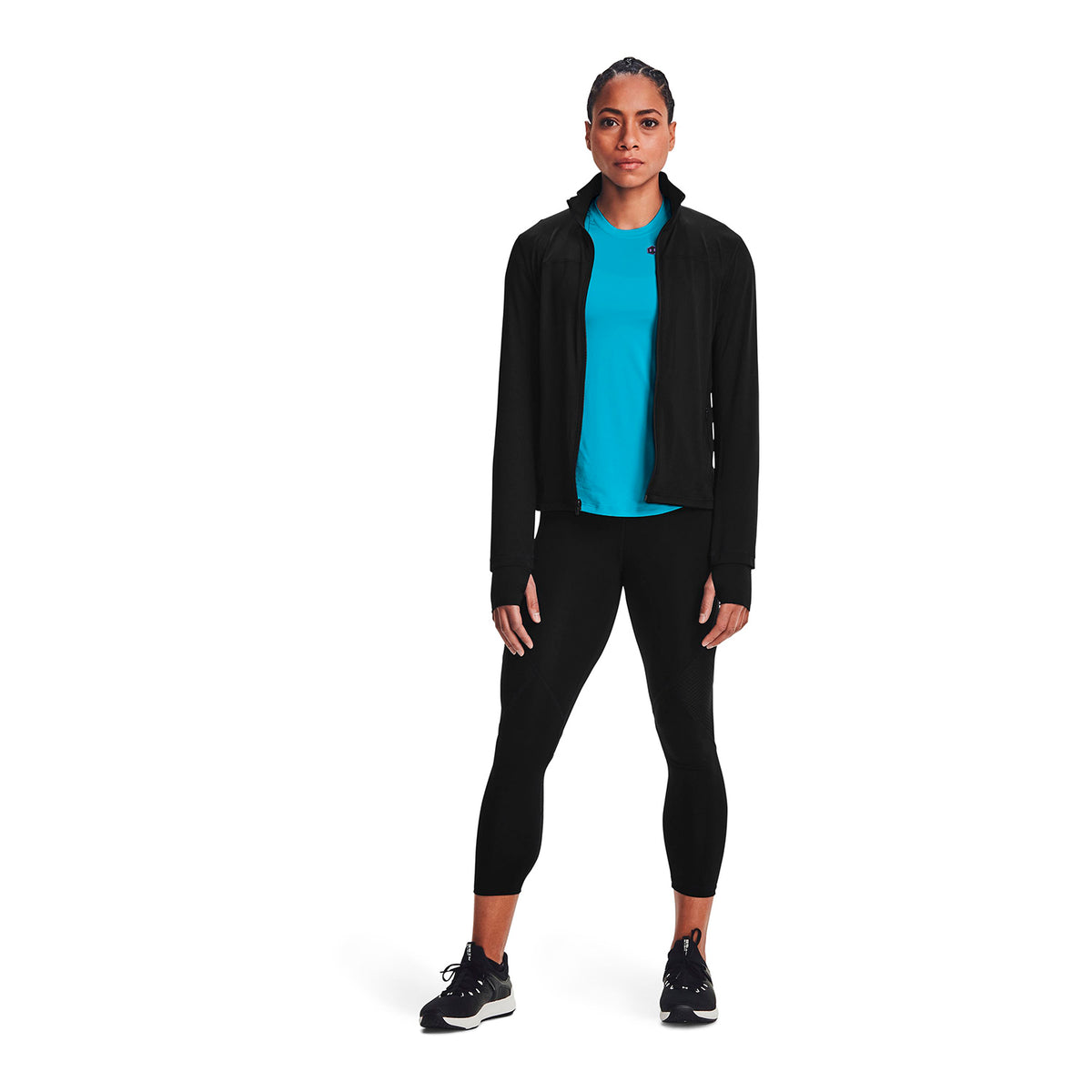 Polerón UA RUSH™ Full ZIP para mujer
