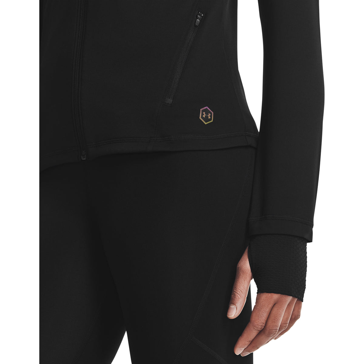 Polerón UA RUSH™ Full ZIP para mujer