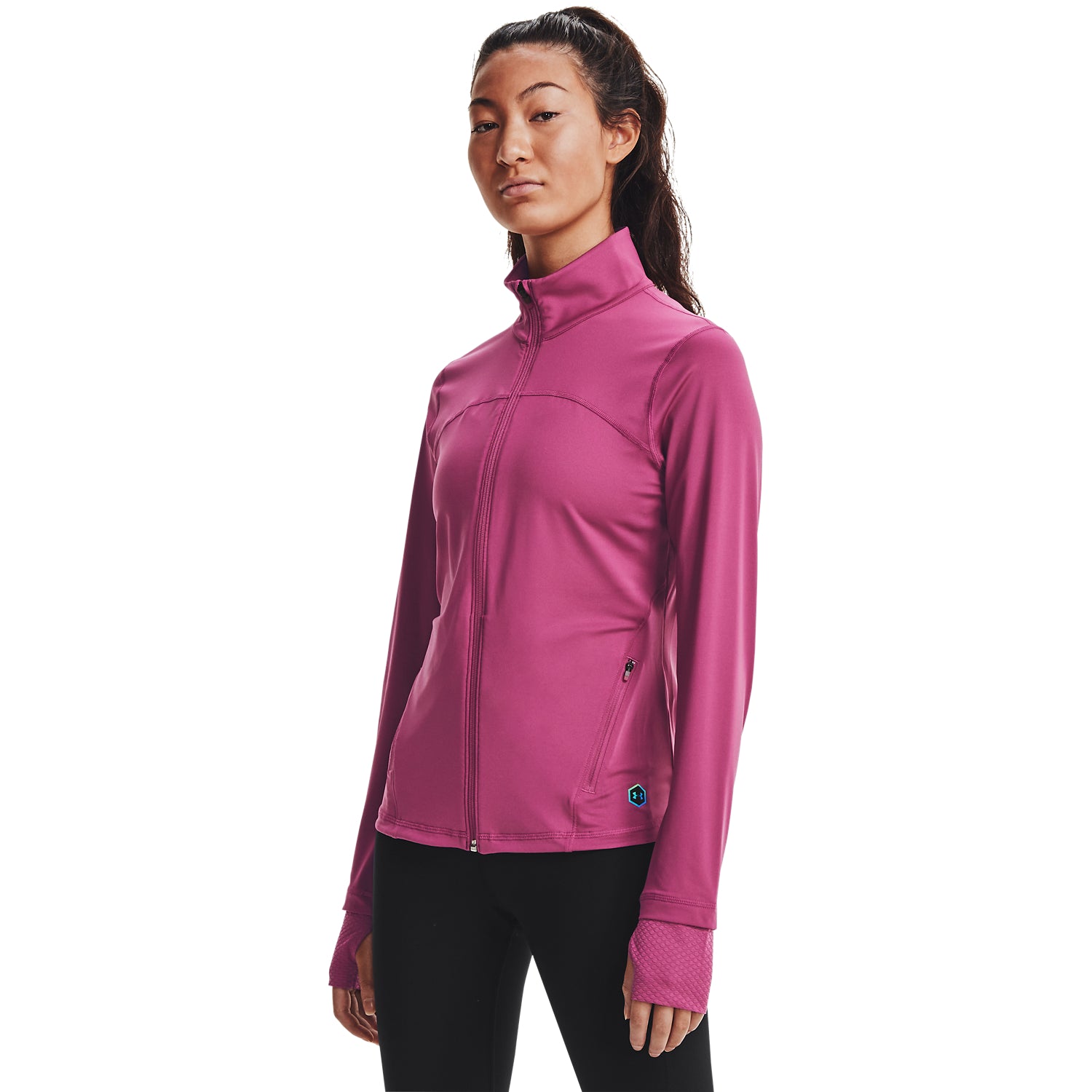 Polerón UA RUSH™ Full ZIP para mujer