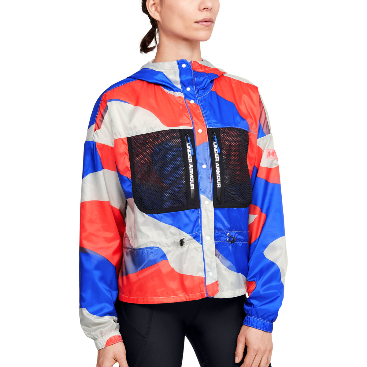 Polerón UA Summit Woven para Mujer