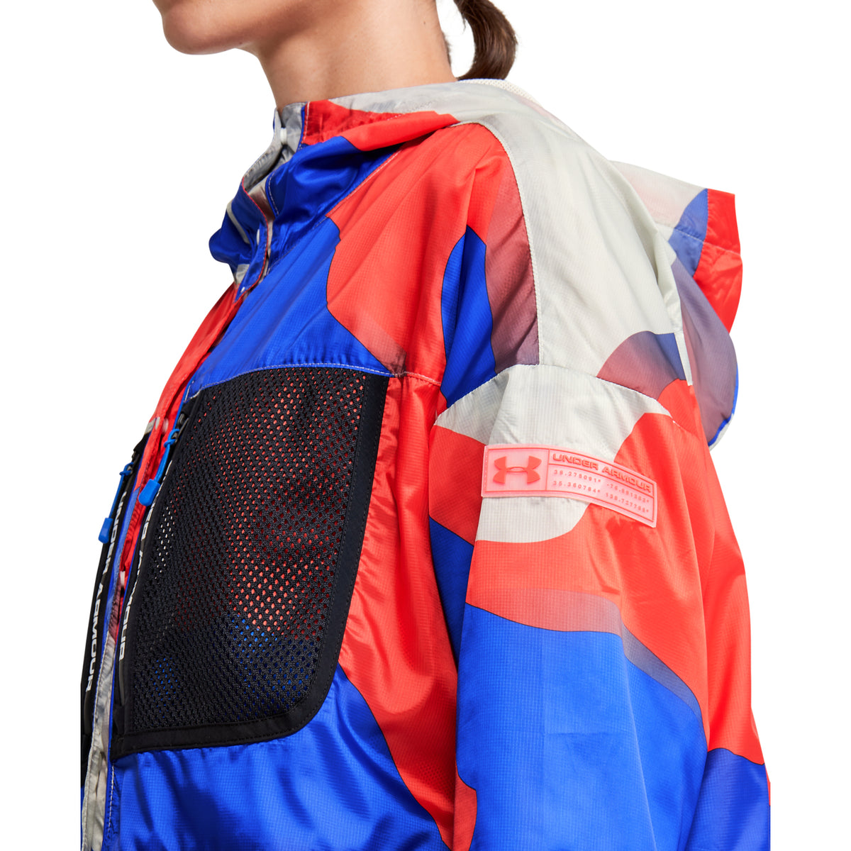 Polerón UA Summit Woven para Mujer