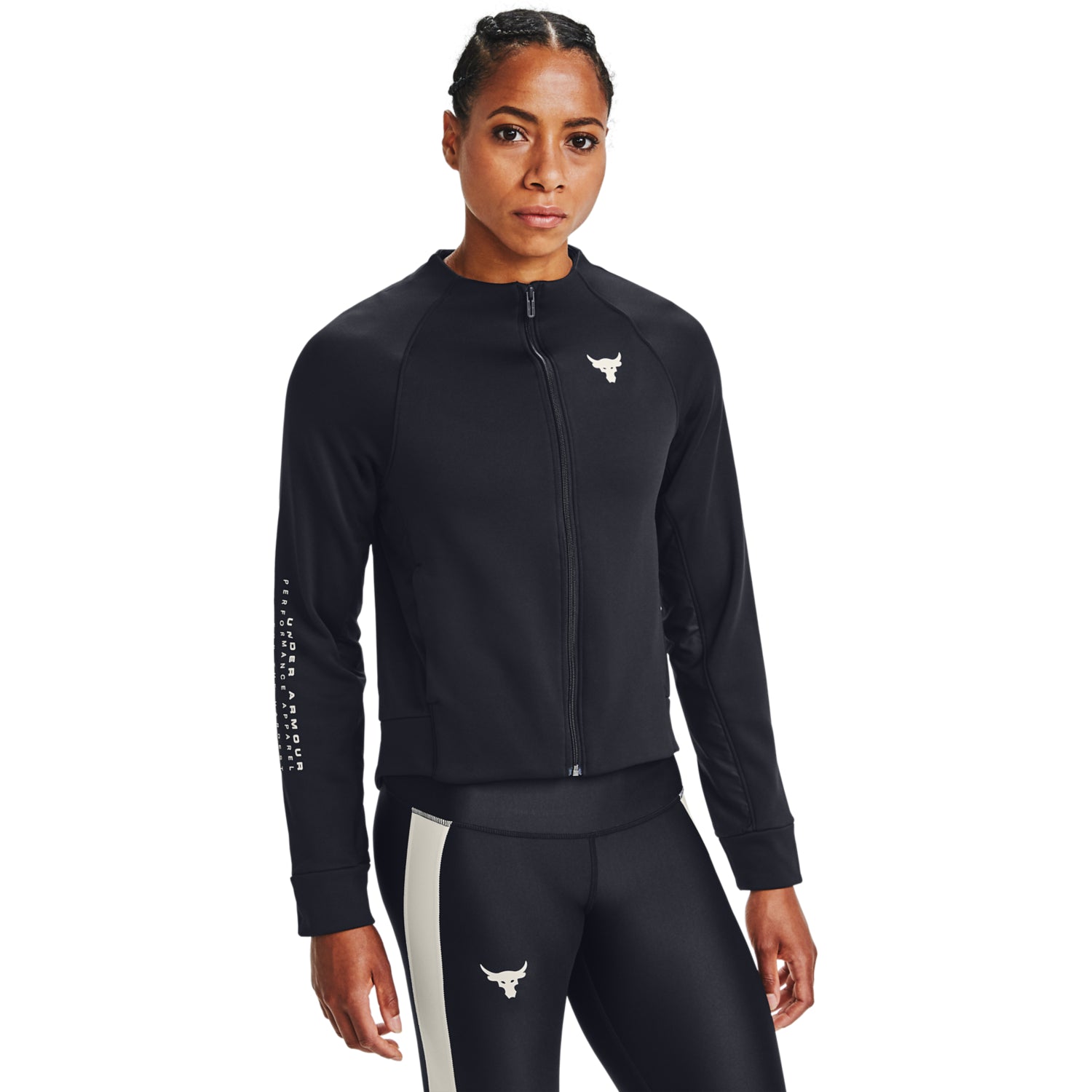 Polerón Project Rock Full Zip para Mujer