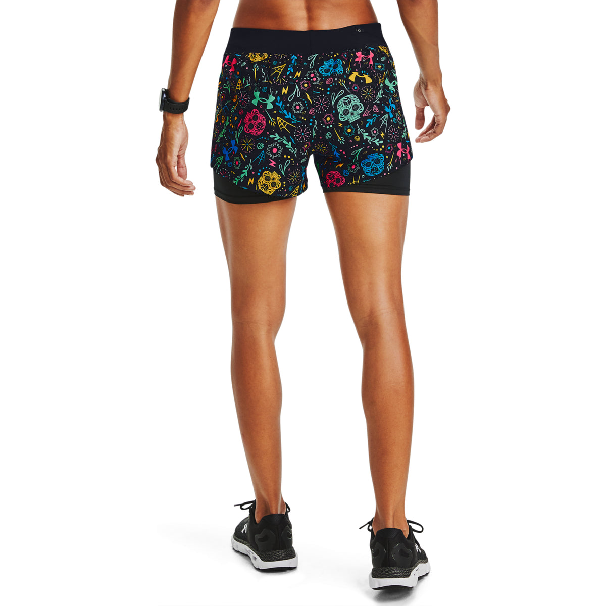 Shorts UA Launch DOD 2-in-1 para Mujer