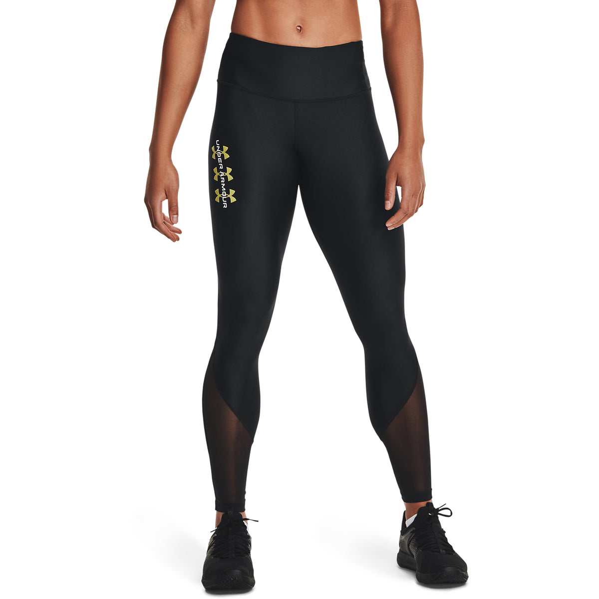 Leggings HeatGear® Armour Mesh Wordmark para Mujer
