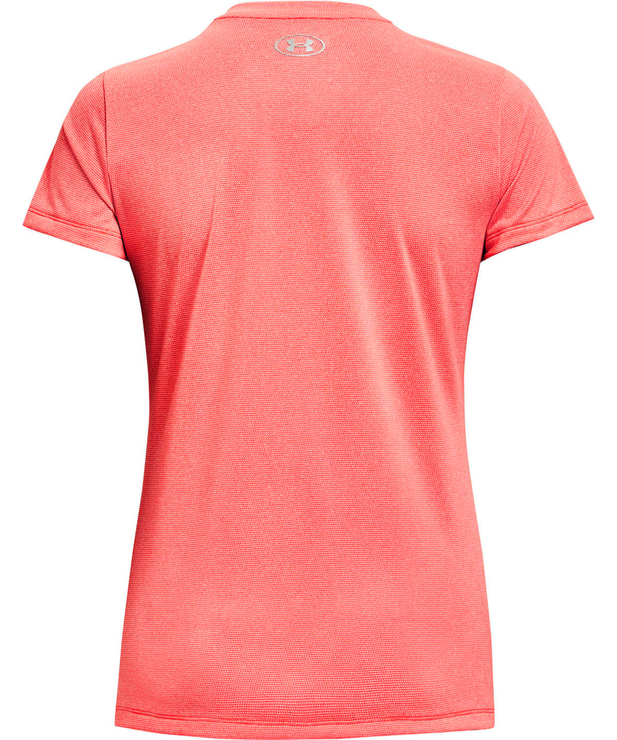 Polera manga corta con cuello en V UA Tech™ Bubble Heather para mujer