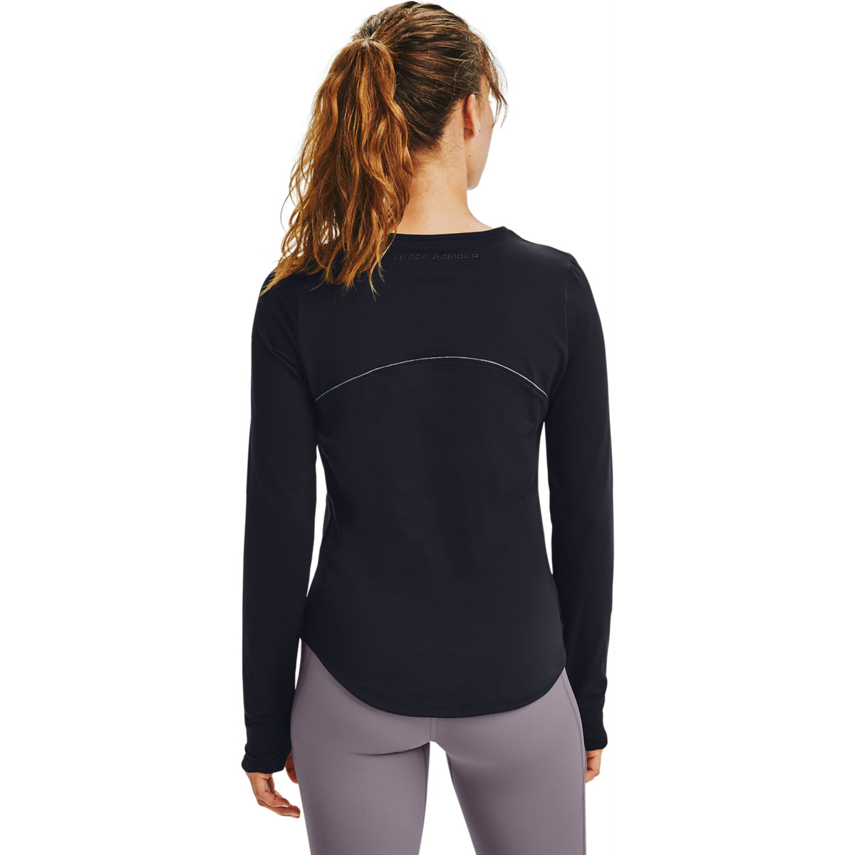 Polera manga larga UA HydraFuse Crew para mujer