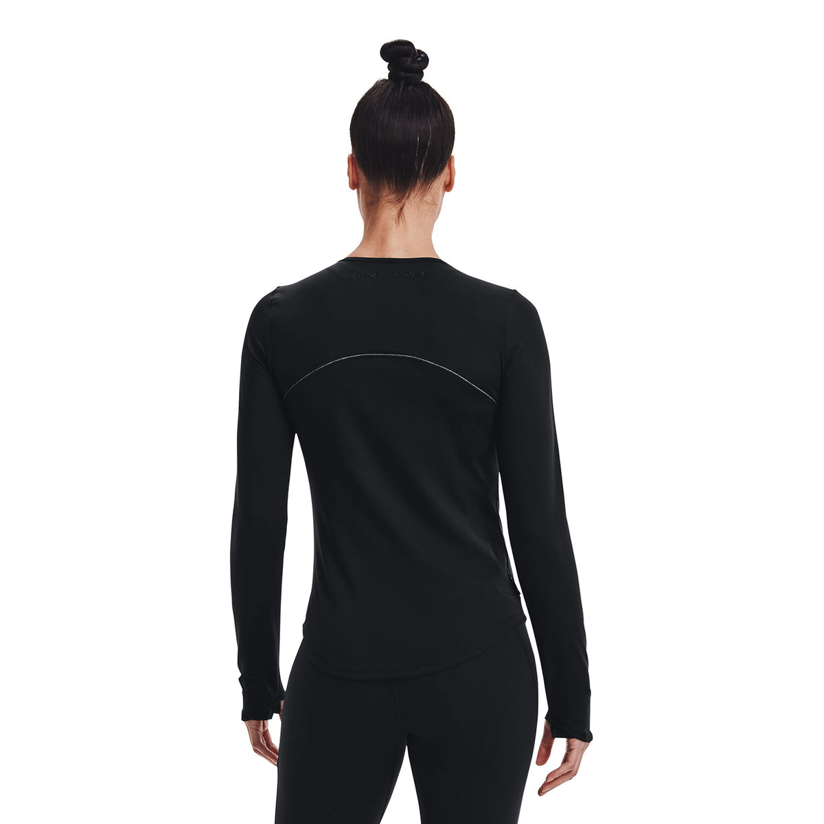 Polera manga larga UA HydraFuse Crew para mujer