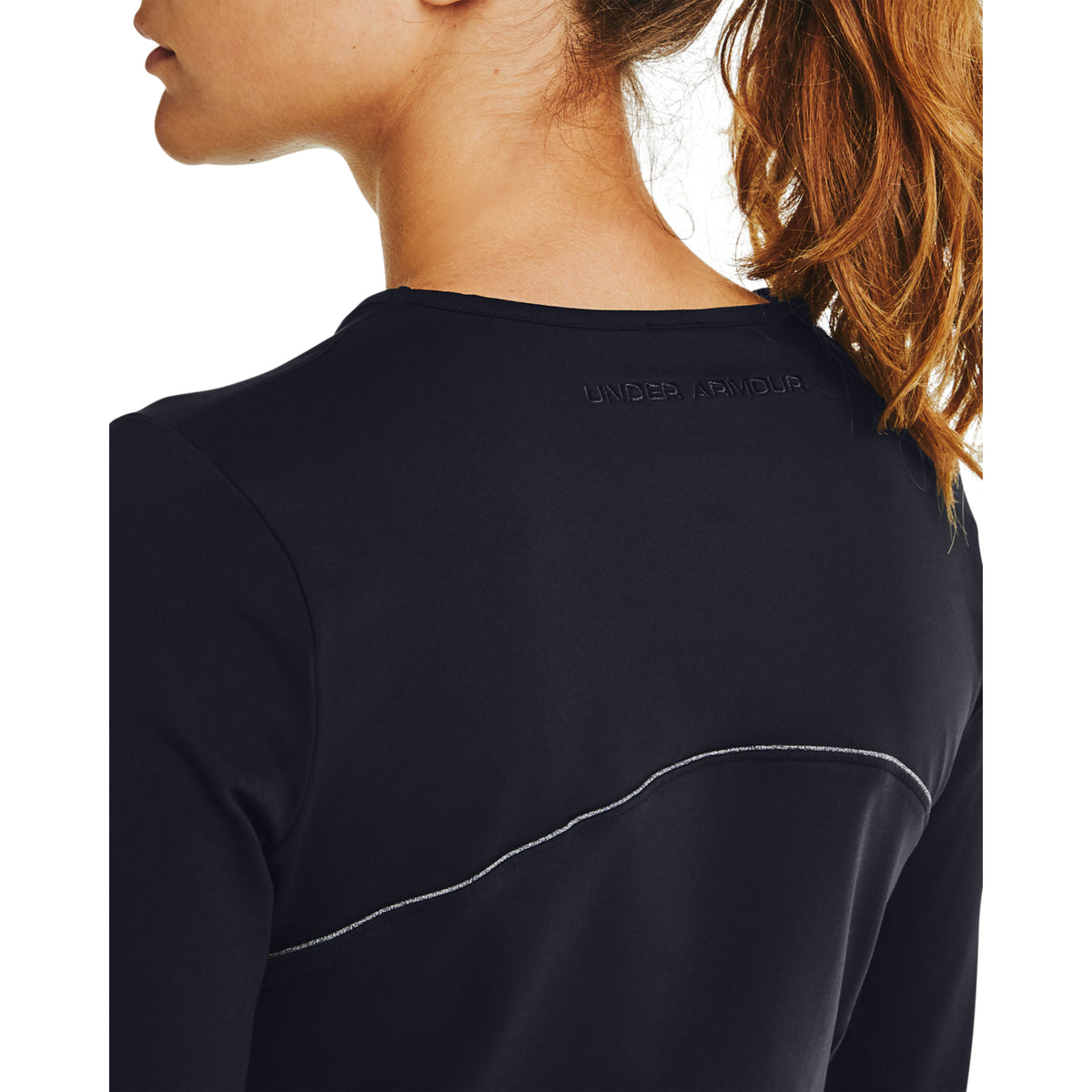 Polera manga larga UA HydraFuse Crew para mujer