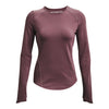 Polera manga larga UA HydraFuse Crew para mujer
