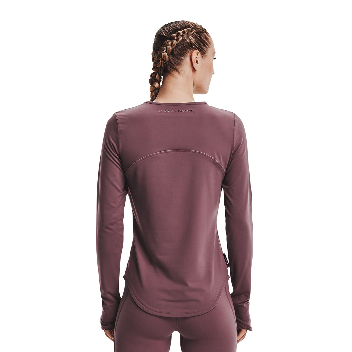 Polera manga larga UA HydraFuse Crew para mujer