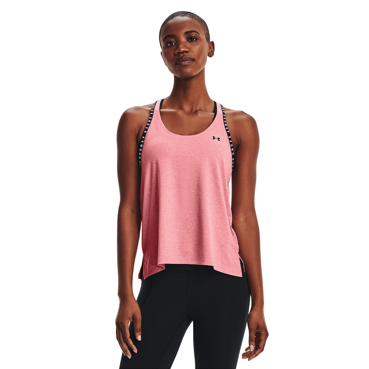 Polera sin manga UA Knockout Mesh Back para Muj