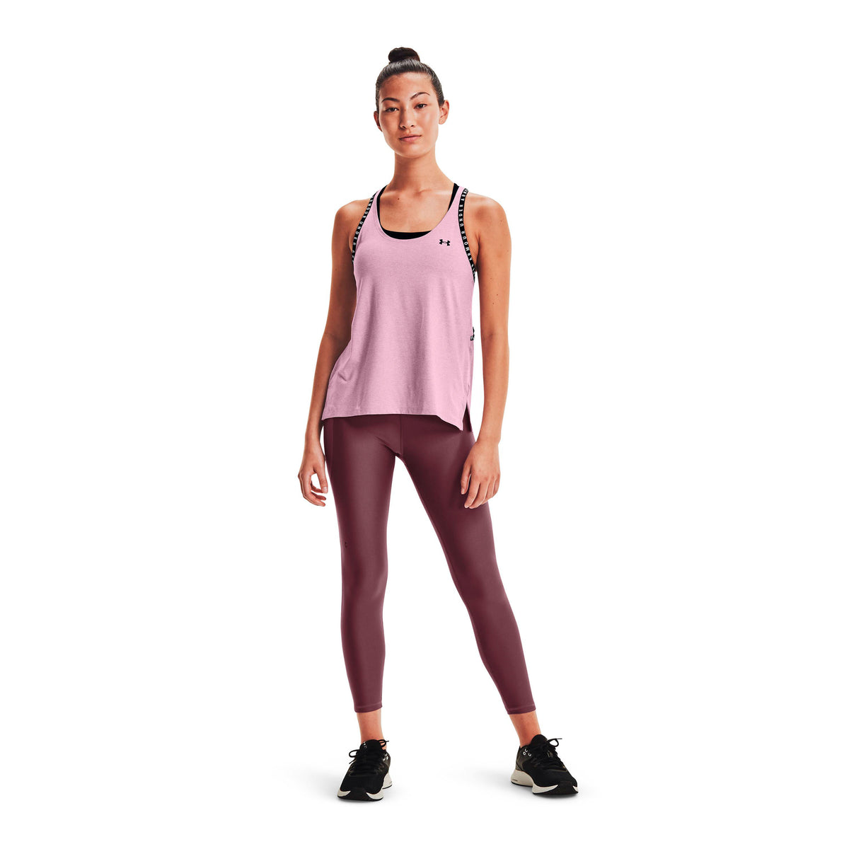 Polera sin manga UA Knockout Mesh Back para Muj