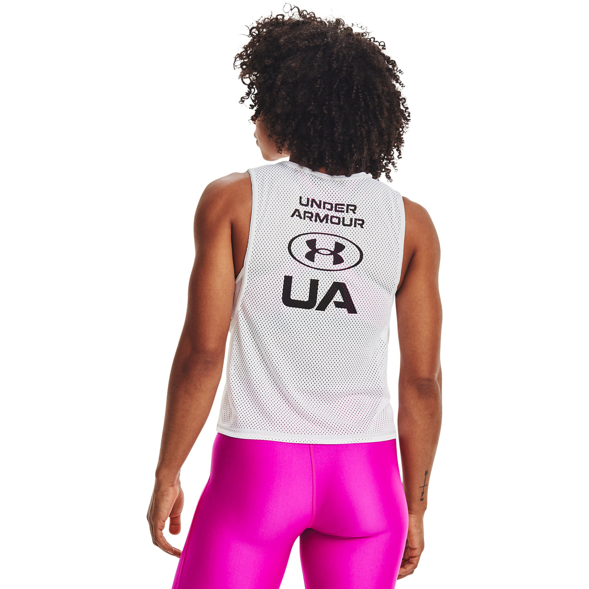 Polera sin mangas HeatGear® Armour Muscle Mesh para Mujer