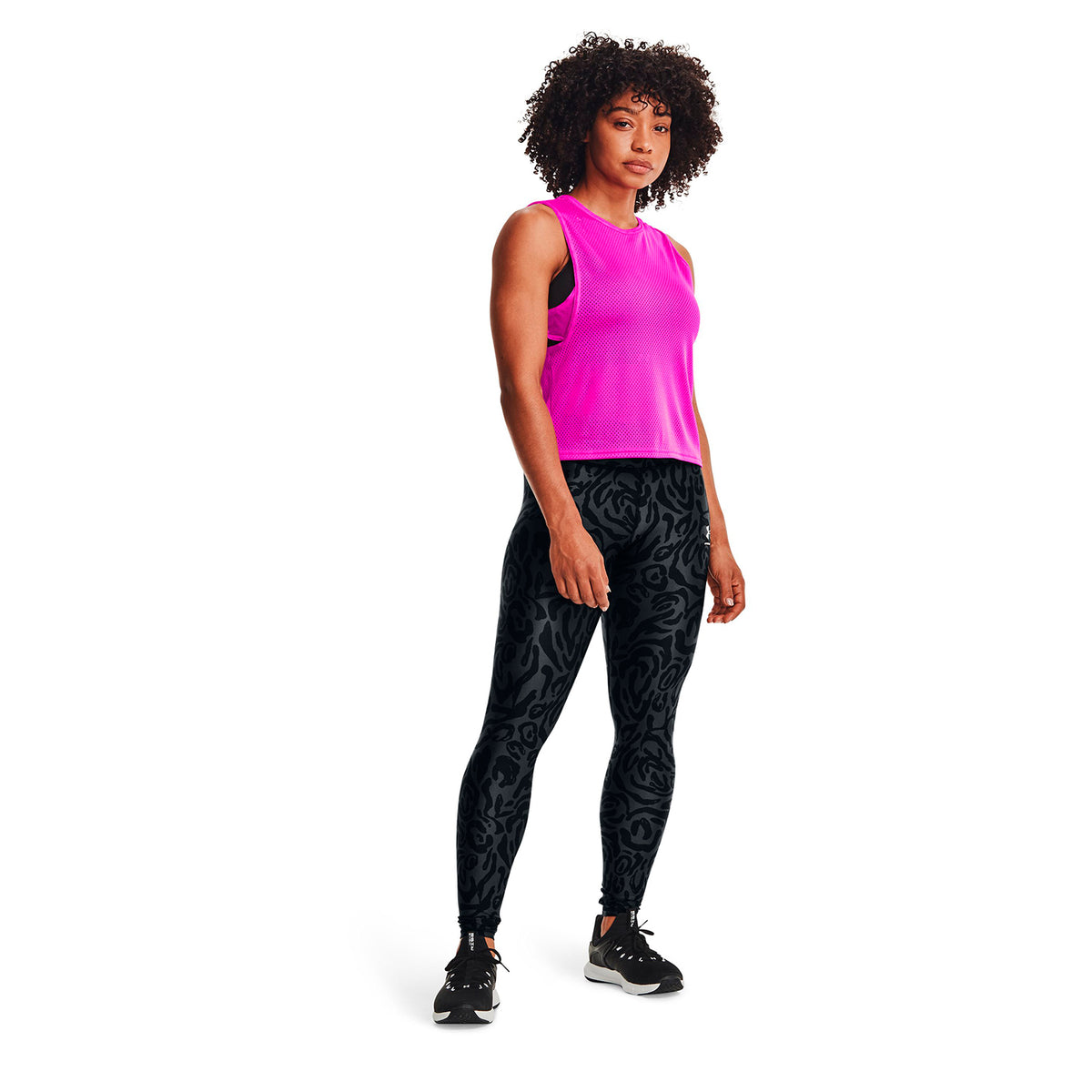 Polera sin mangas HeatGear® Armour Muscle Mesh para Mujer