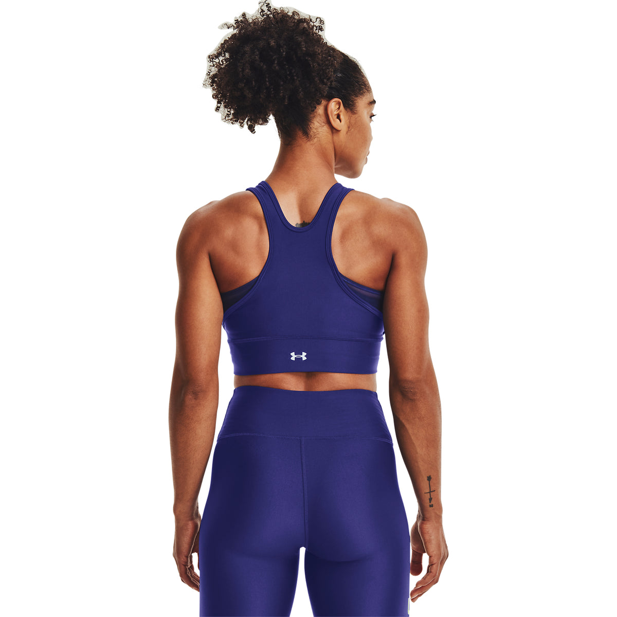 Polera sin mangas HeatGear® Armour Crop para Mujer
