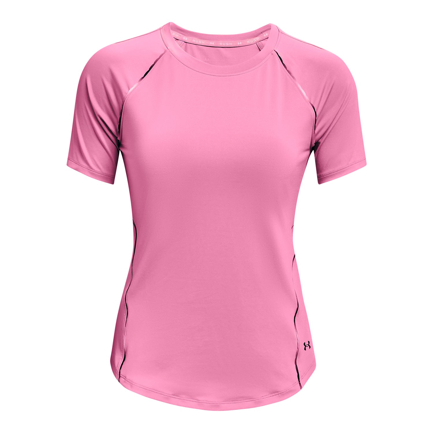 Polera Manga Corta Ua Rush Scallop Ss-P para Mujer