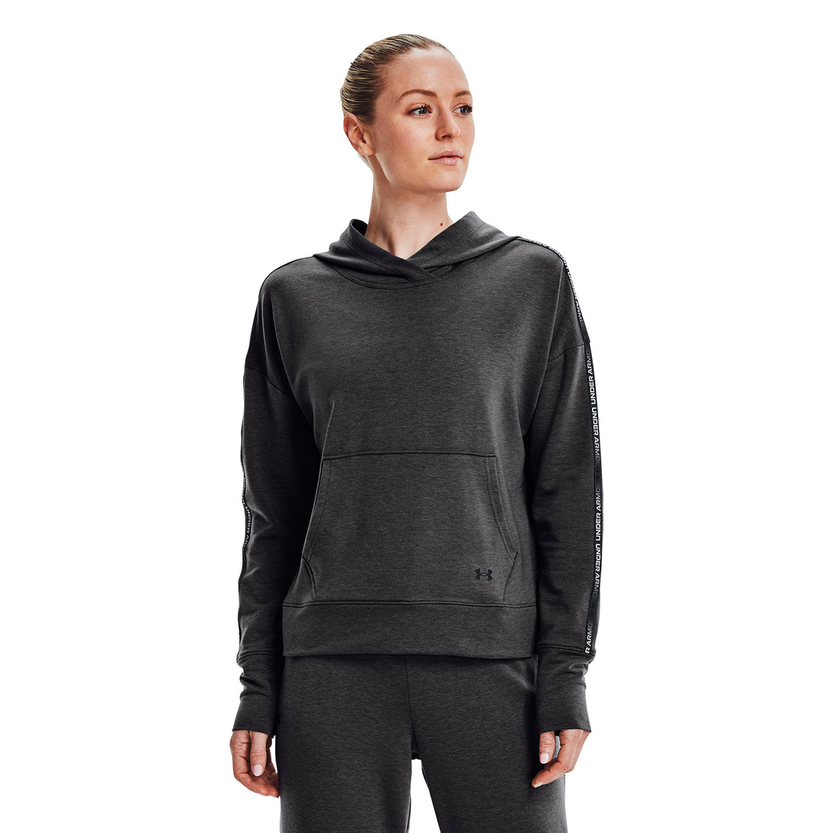 Polerón UA Rival Terry Taped para Mujer