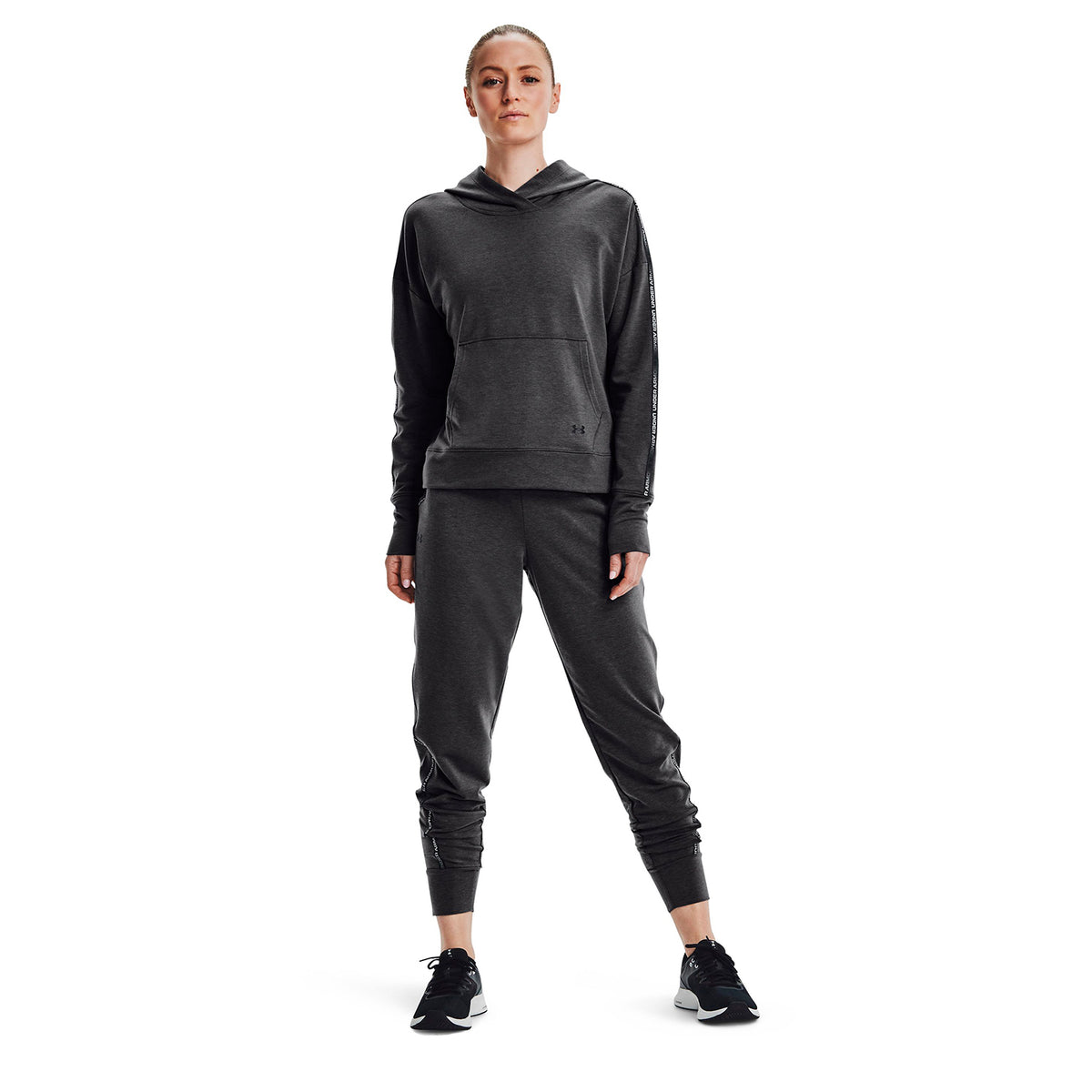 Polerón UA Rival Terry Taped para Mujer