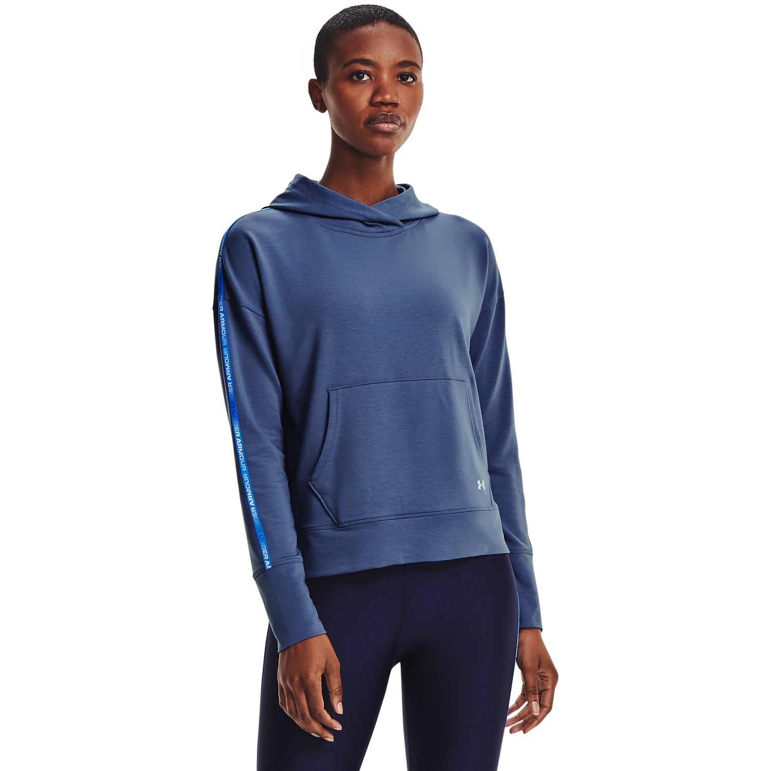 Polerón UA Rival Terry Taped para Mujer