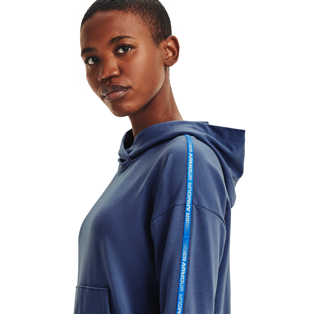 Polerón UA Rival Terry Taped para Mujer