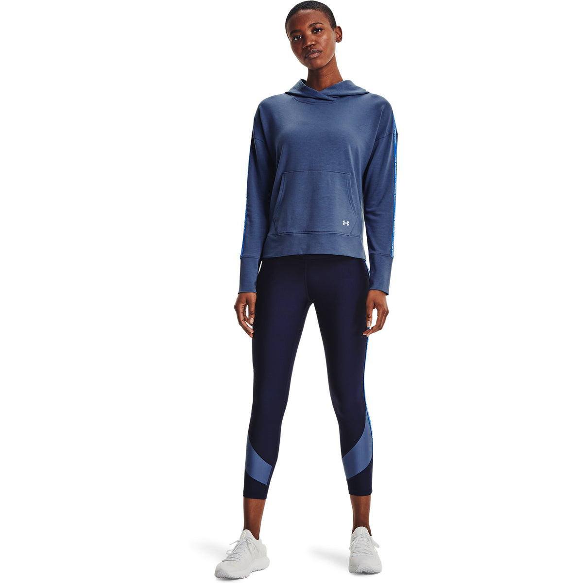 Polerón UA Rival Terry Taped para Mujer