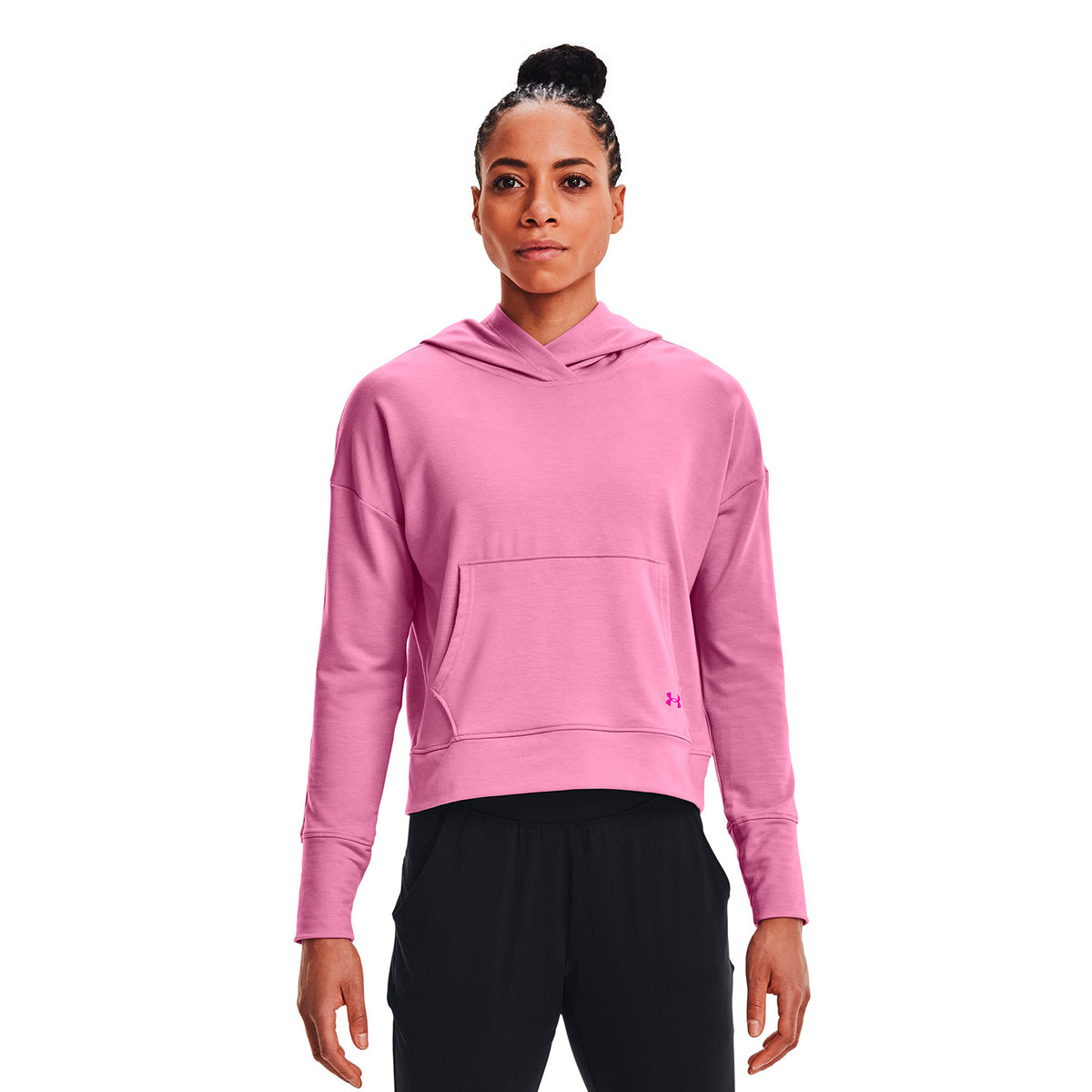 Polerón UA Rival Terry Taped para Mujer