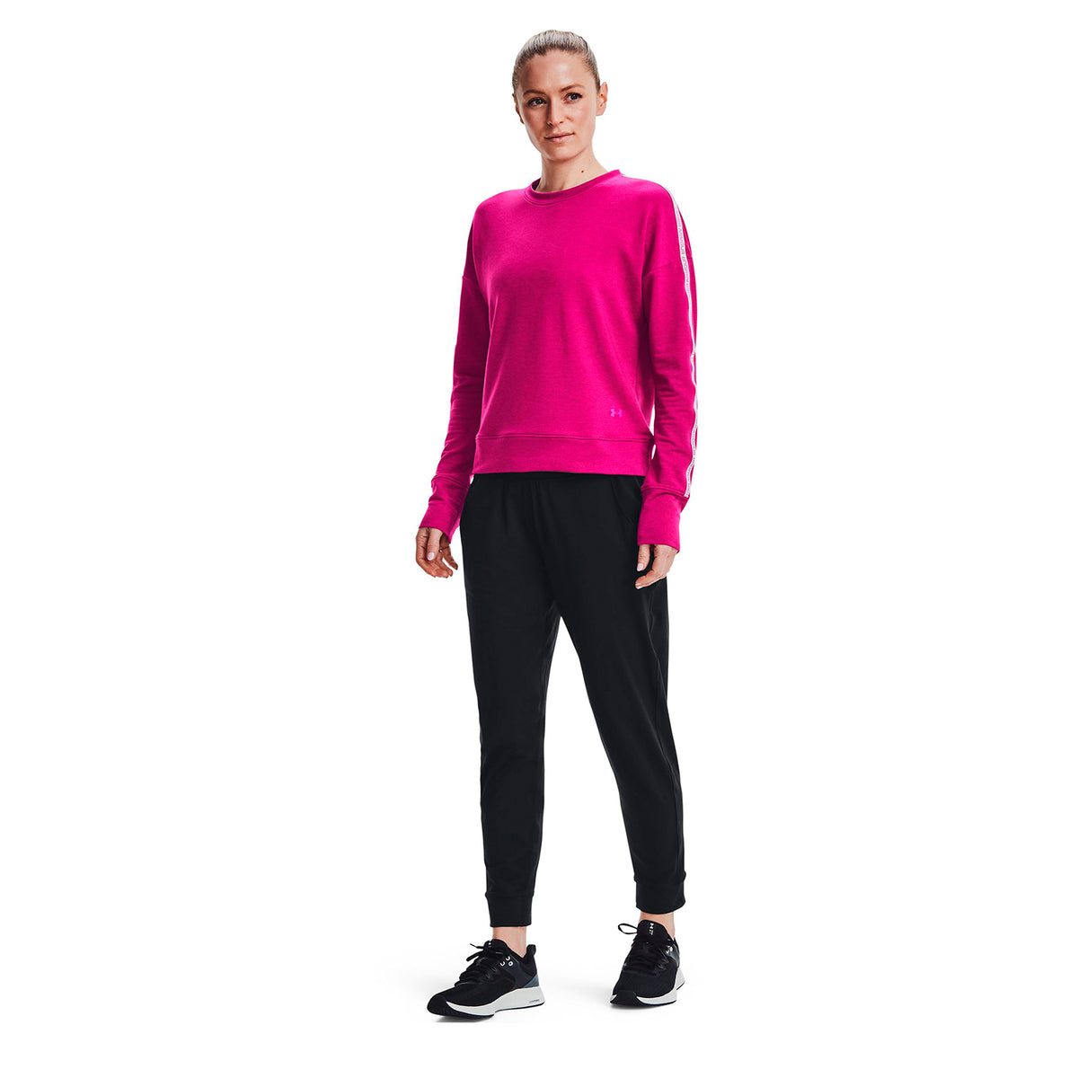 Polerón UA Rival Terry Taped para Mujer