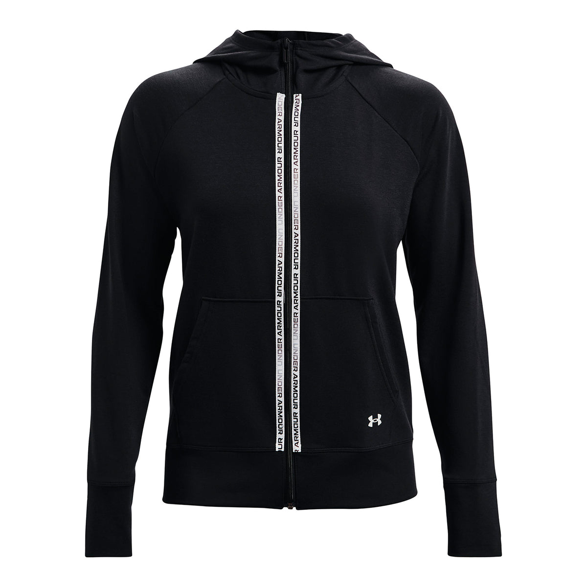 Polerón con gorro y cierre Completo UA Rival Terry Taped para Mujer