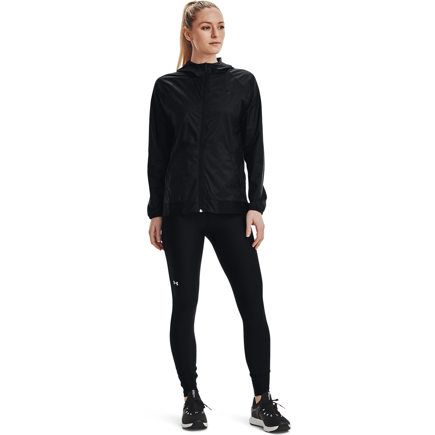 Poleron reversible UA Woven para mujer