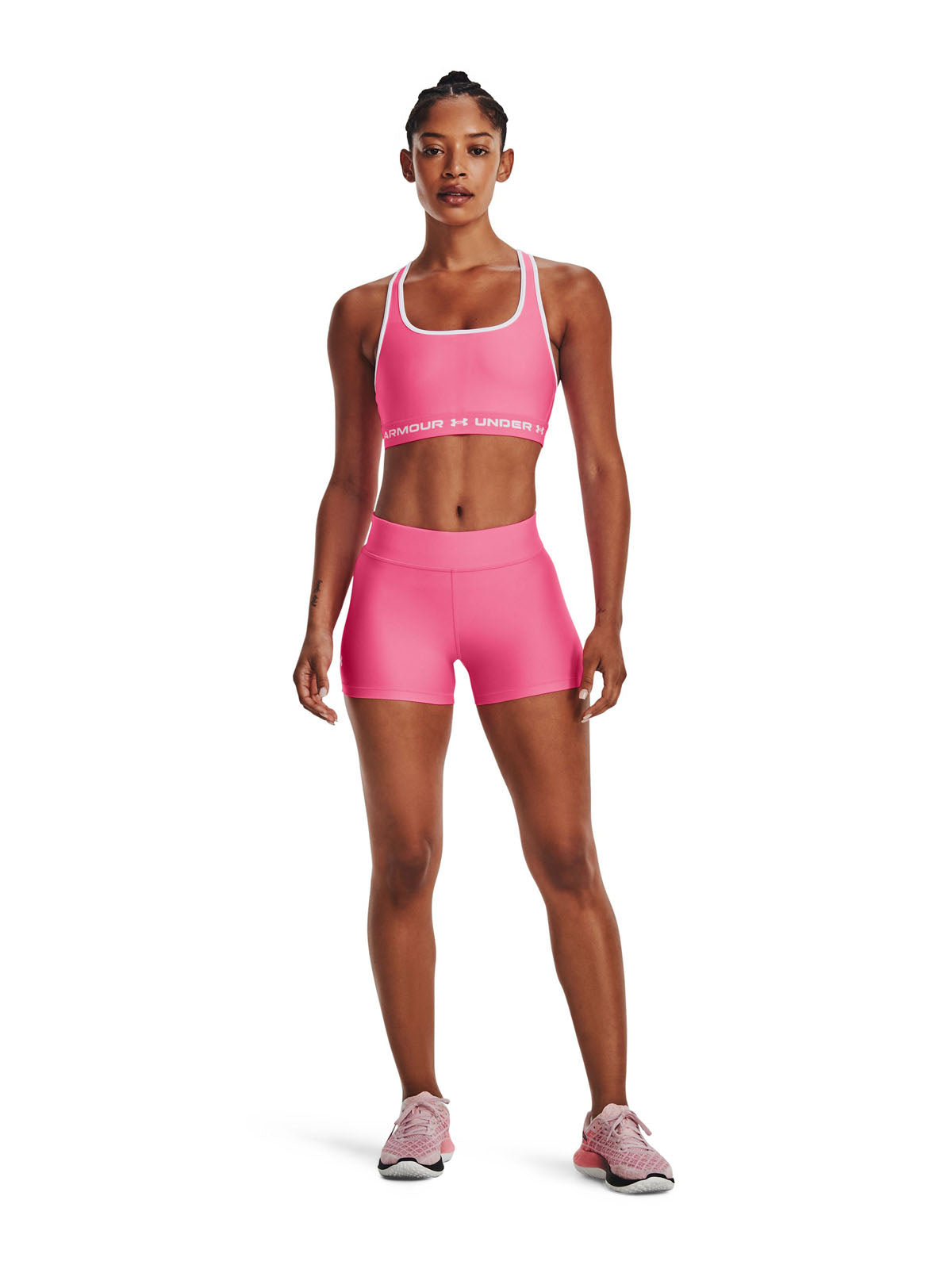 Shorts mid rise UA HeatGear® para mujer
