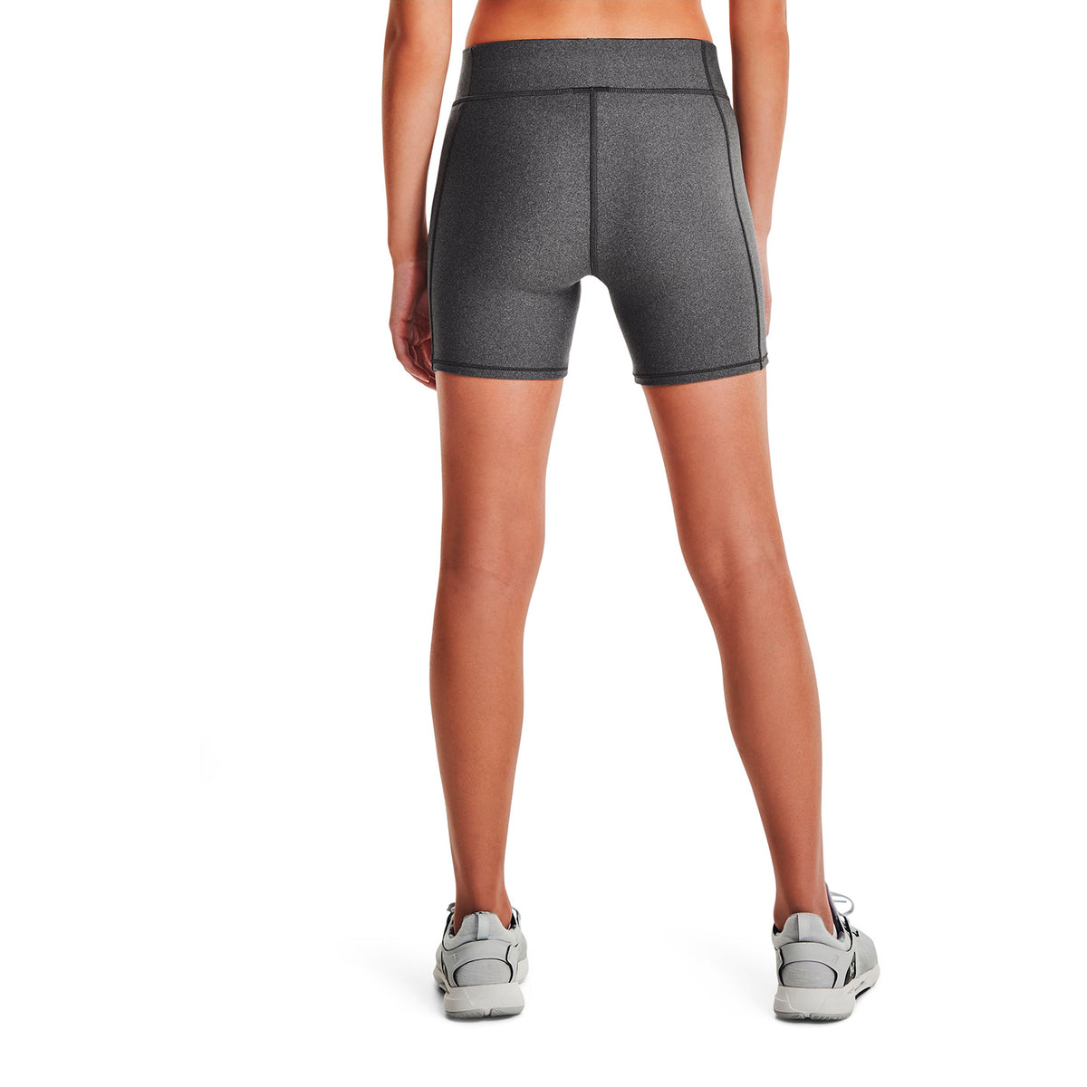Shorts HeatGear Under Armour Mid-Rise Middy para mujer