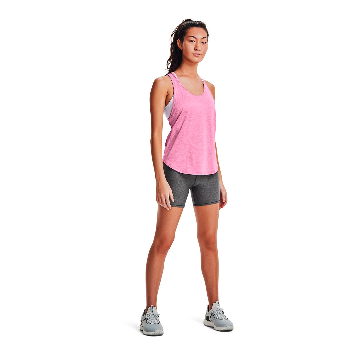 Shorts HeatGear Under Armour Mid-Rise Middy para mujer