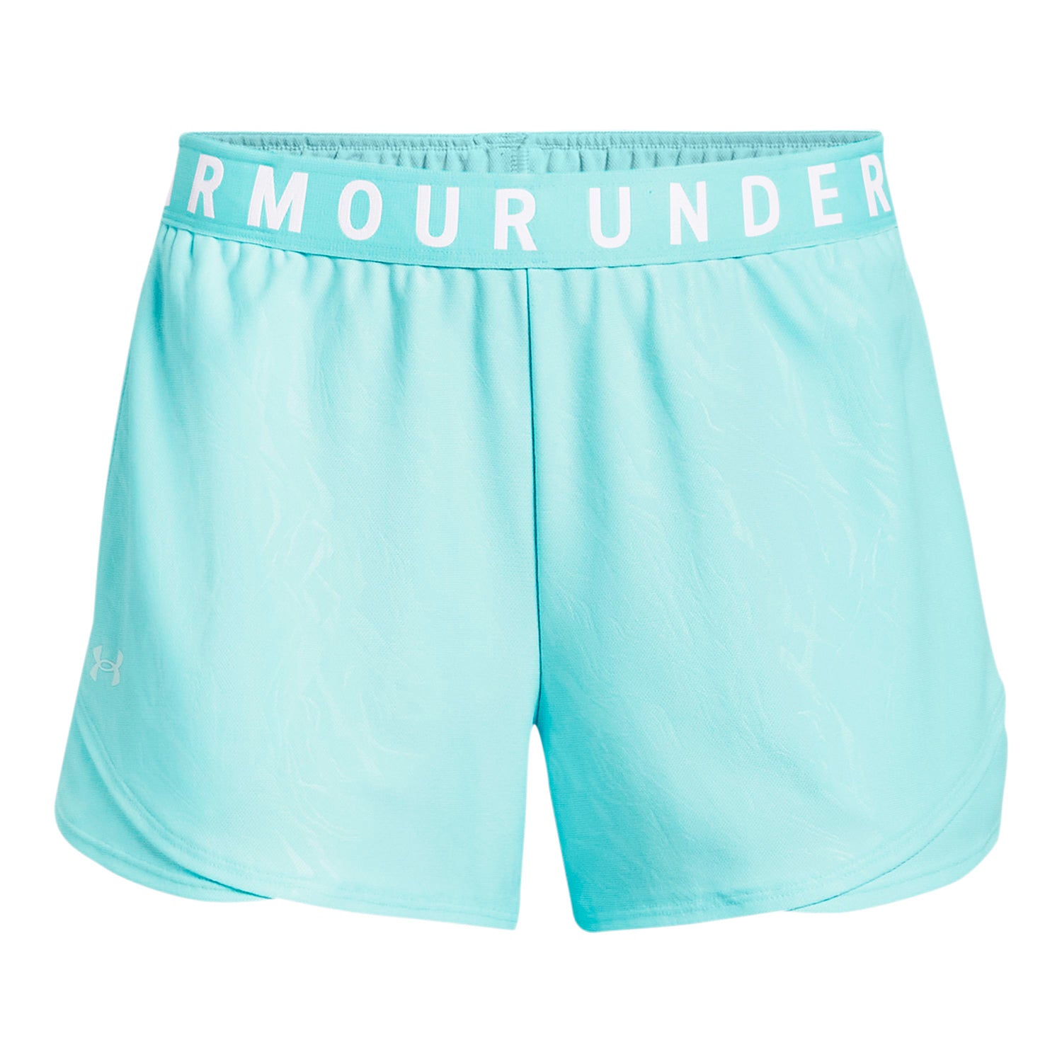 Shorts UA Play Up 3.0 Emboss para mujer