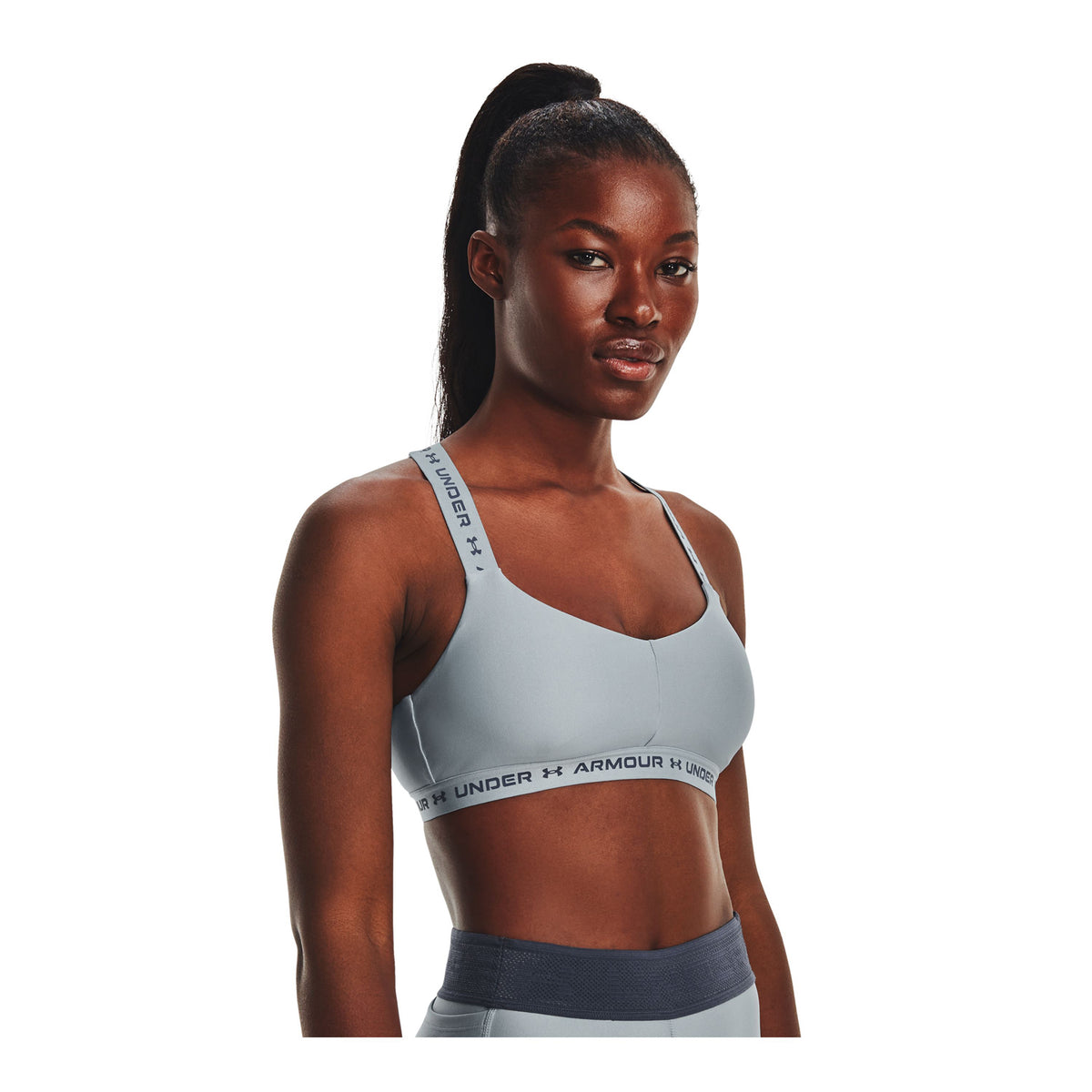 Sostén Crossback Low-Blk para Mujer Under Armour