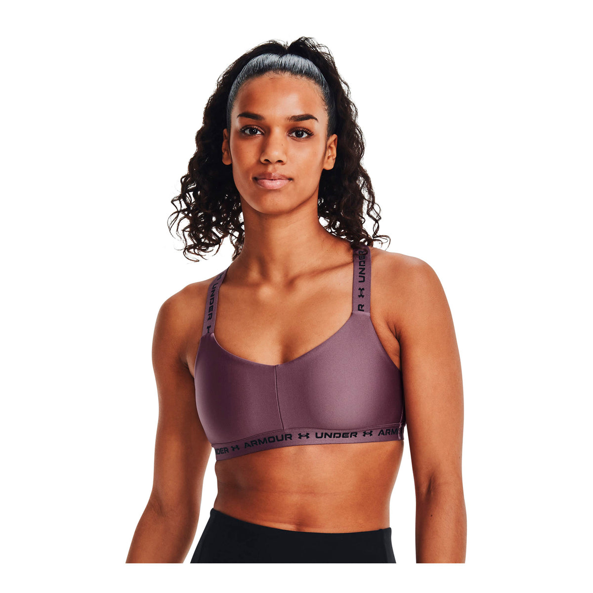 Sostén Crossback Low-Blk para Mujer Under Armour