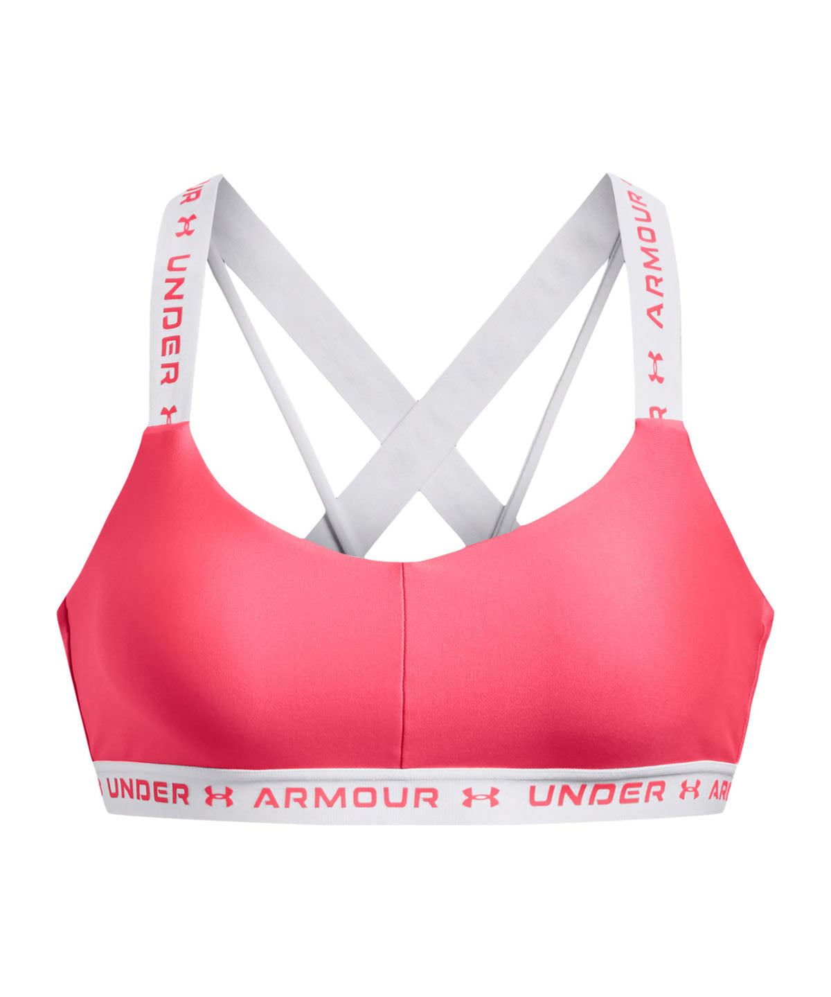 Sostén deportivo bajo UA Crossback para mujer