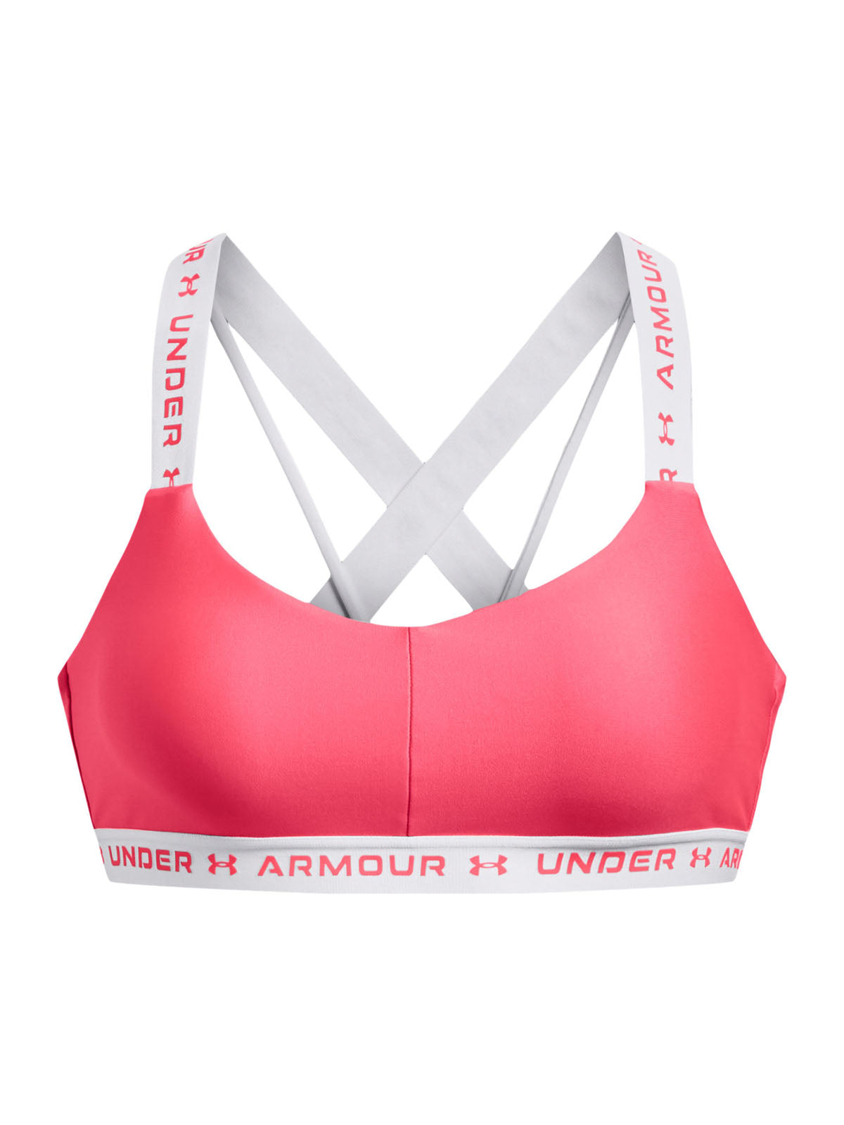 Sostén deportivo bajo UA Crossback para mujer