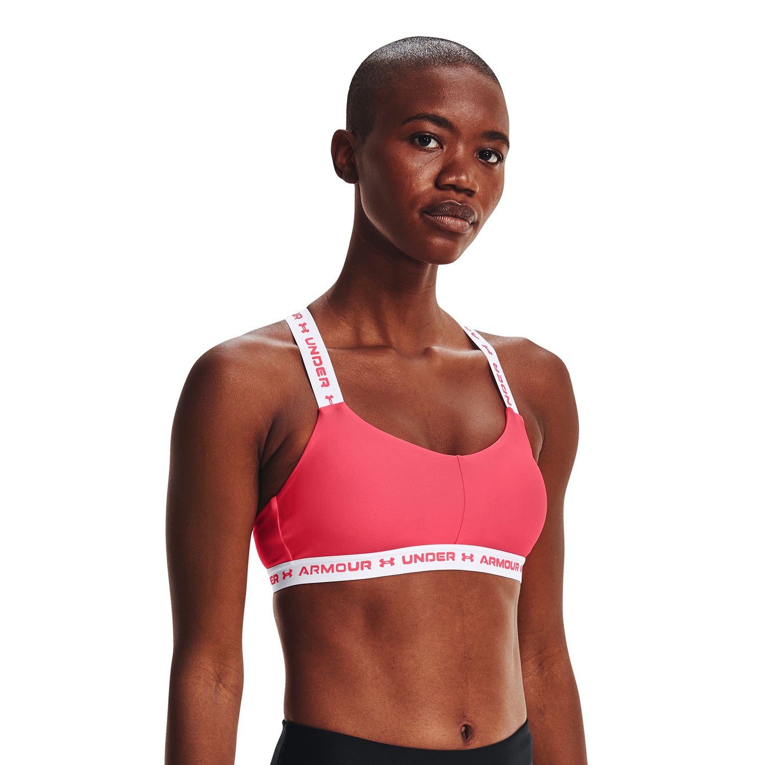 Sostén Crossback Low-Blk para Mujer Under Armour