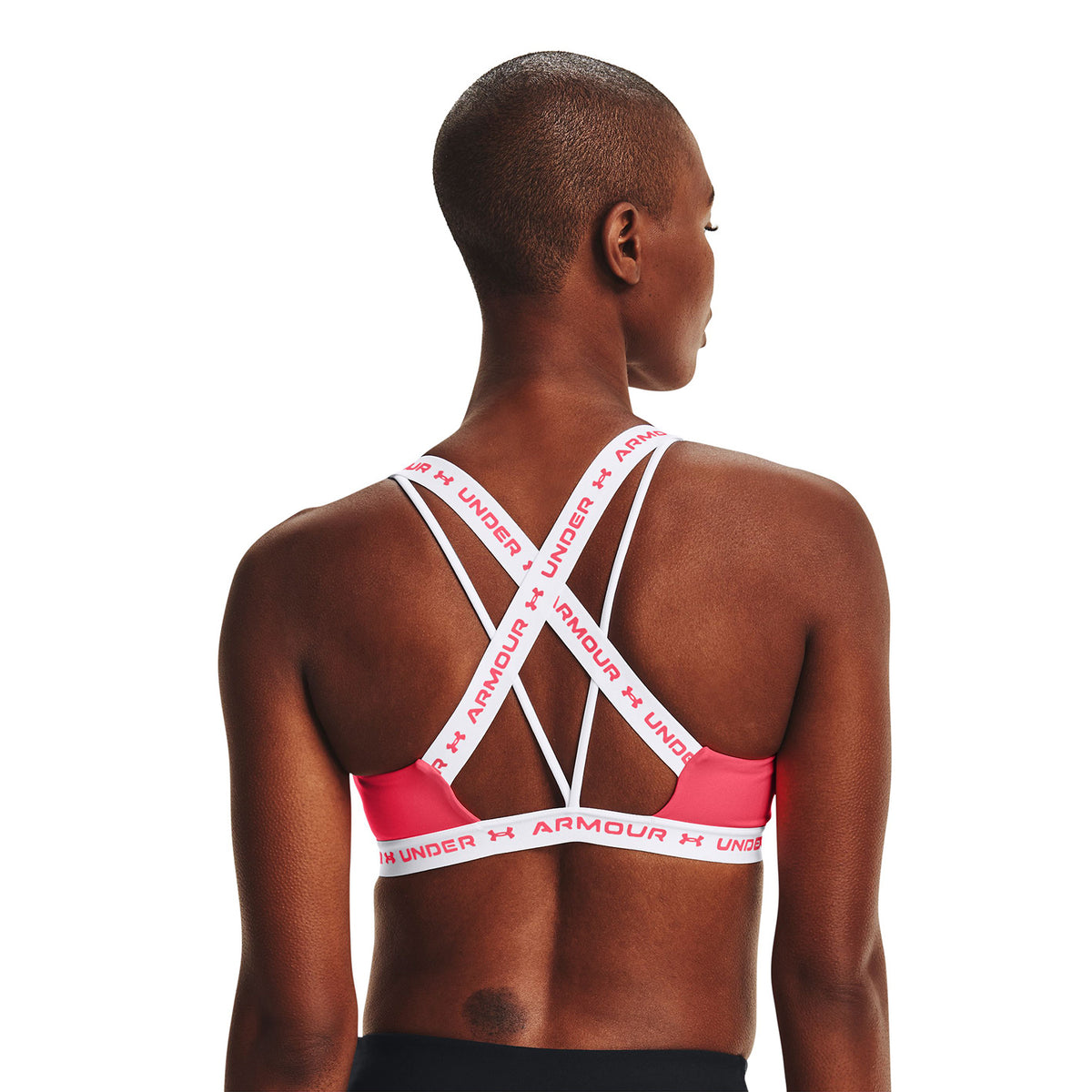 Sostén Crossback Low-Blk para Mujer Under Armour