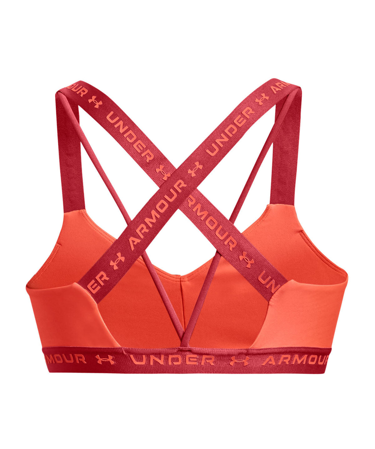 Sostén deportivo bajo UA Crossback para mujer