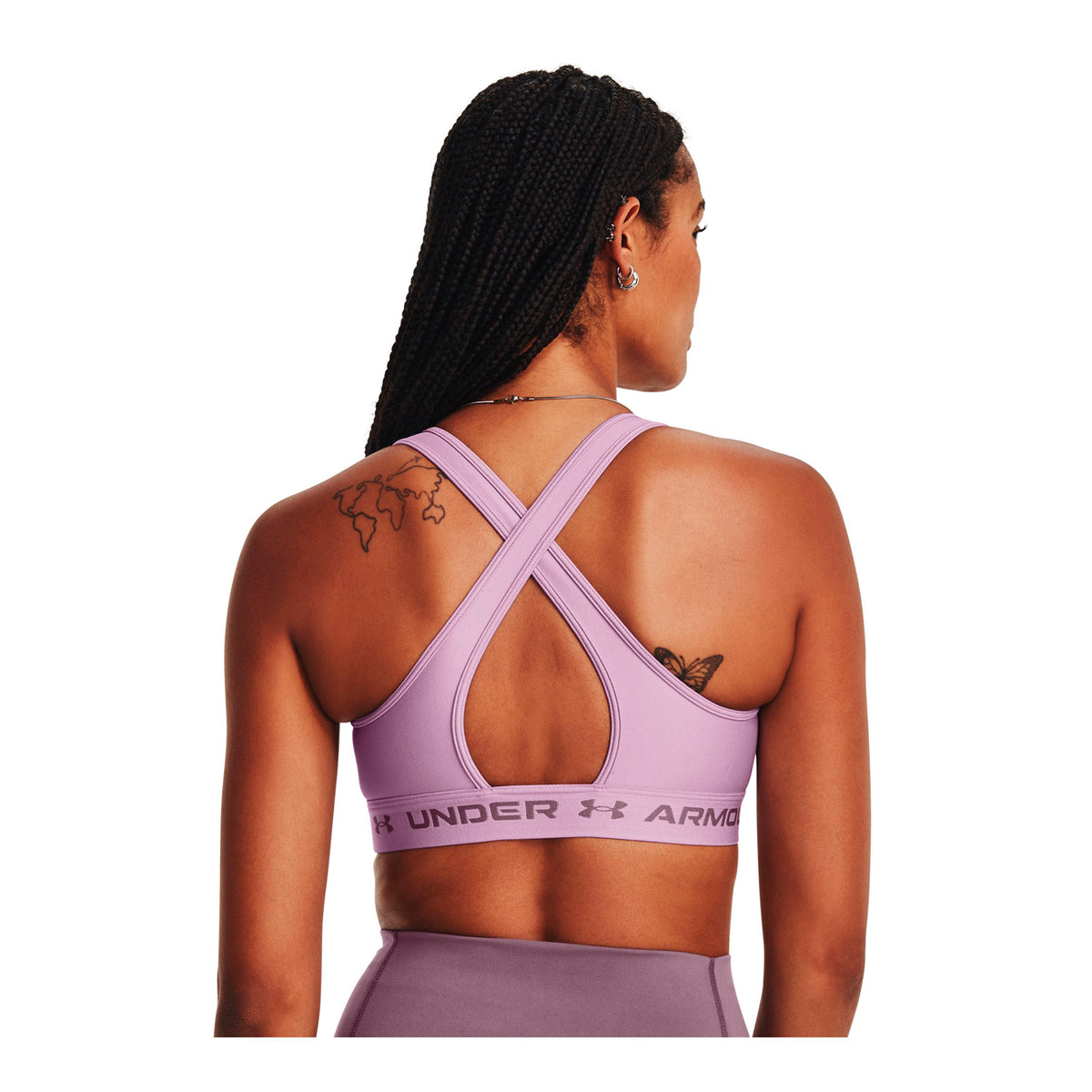 Sostén Deportivo Under Armour Mid Crossback para Mujer