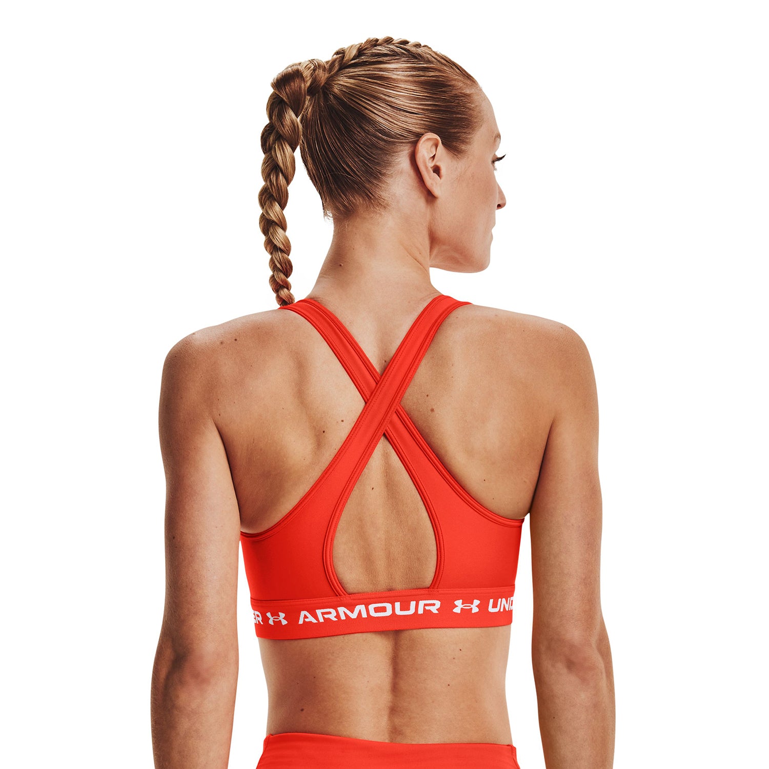Sostén Deportivo Under Armour Mid Crossback para Mujer